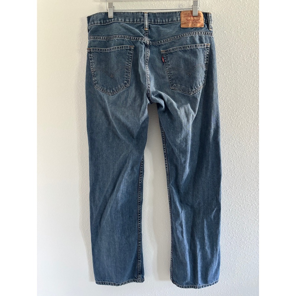 Levis 569 Jeans Mens 32x32 Medium Wash Denim Relaxed Loose Vintage Y2K 90s USA - Picture 2 of 4